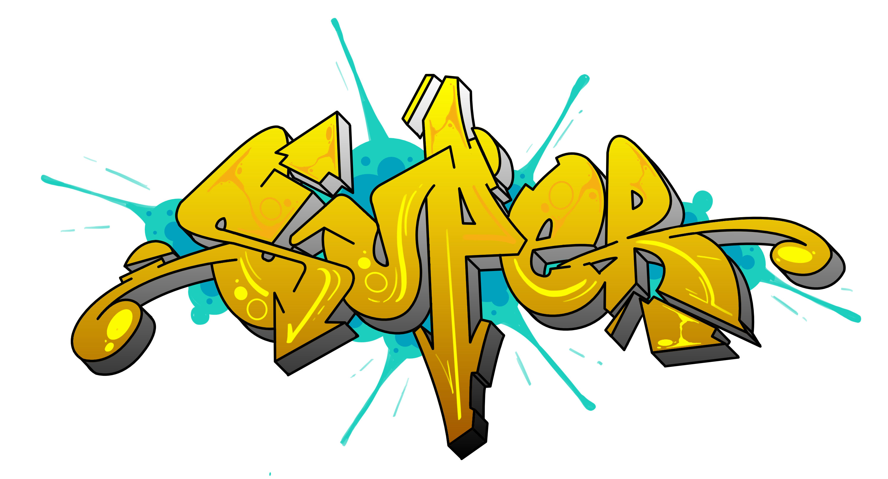 super Graffiti Tutorial Step 14 graphic