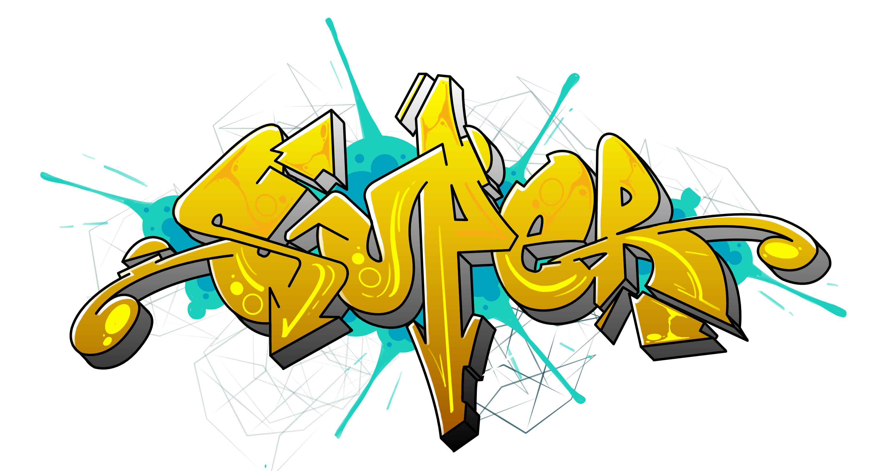 super Graffiti Tutorial Step 16 graphic