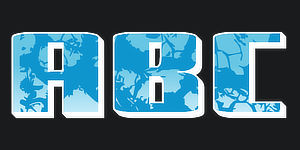 ABC graphic preview of the font Switch the graffiti generator font to Wildstyle Graffiti Font