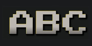 ABC graphic preview of the font Switch the graffiti generator font to Wildstyle Graffiti Font