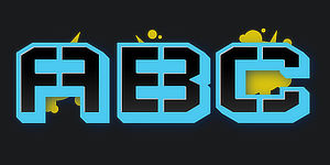ABC graphic preview of the font Switch the graffiti generator font to Wildstyle Graffiti Font