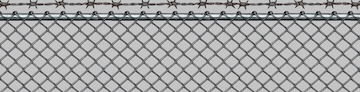 Change the background image of the canvas with  Chainlink Fence