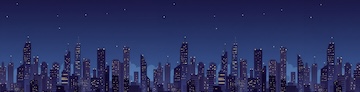 Change the background image of the canvas with  Skyline Illustration