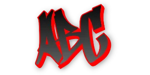 ABC graphic preview of the font  Switch the graffiti generator font to calligraphic graffiti tag font 