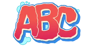 ABC graphic preview of the font  Switch the graffiti generator font to Wildstyle Graffiti Font