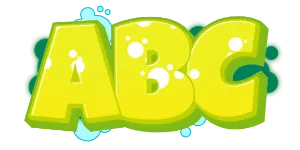 ABC graphic preview of the font  Switch the graffiti generator font to Wildstyle Graffiti Font