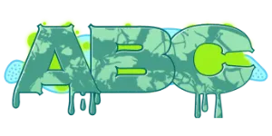 ABC graphic preview of the font  Switch the graffiti generator font to Wildstyle Graffiti Font