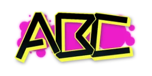 ABC graphic preview of the font  Switch the graffiti generator font to Wildstyle Graffiti Font