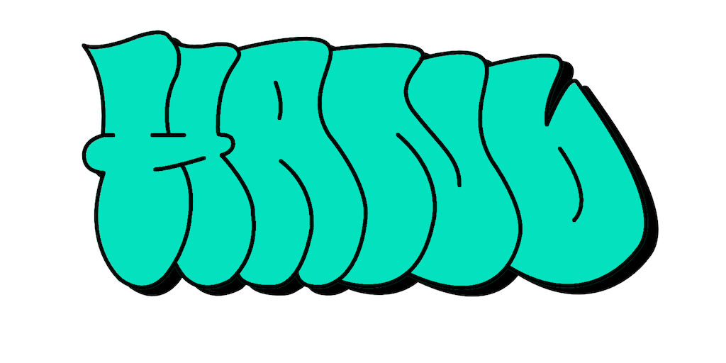 Step by step hand Graffiti Drawing Guide Step 6 graphic