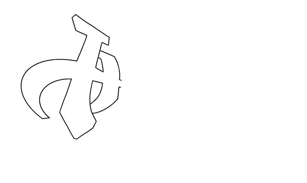 Step by step hide Graffiti Drawing Guide Step 1 graphic