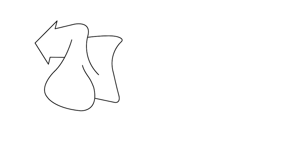 Step by step nice Graffiti Drawing Guide Step 1 graphic