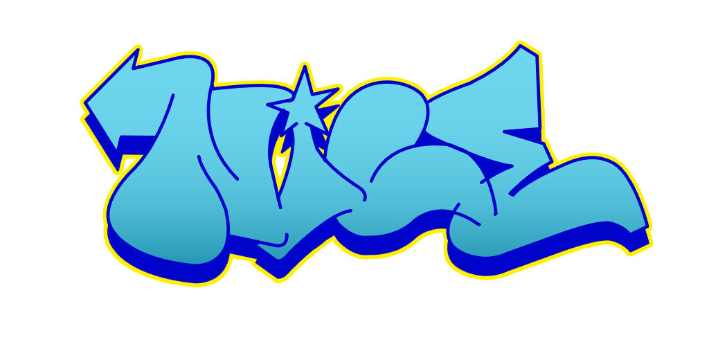 Step by step nice Graffiti Drawing Guide Step 8 graphic