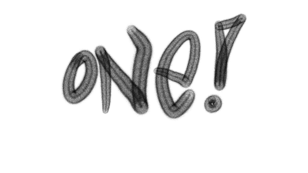 Step by step one Graffiti Drawing Guide Step 1 graphic