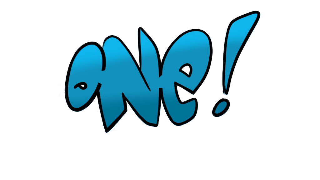 Step by step one Graffiti Drawing Guide Step 4 graphic