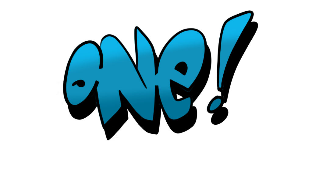 Step by step one Graffiti Drawing Guide Step 6 graphic