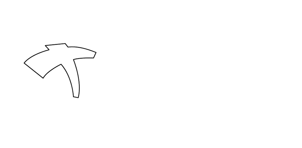 Step by step team Graffiti Drawing Guide Step 1 graphic