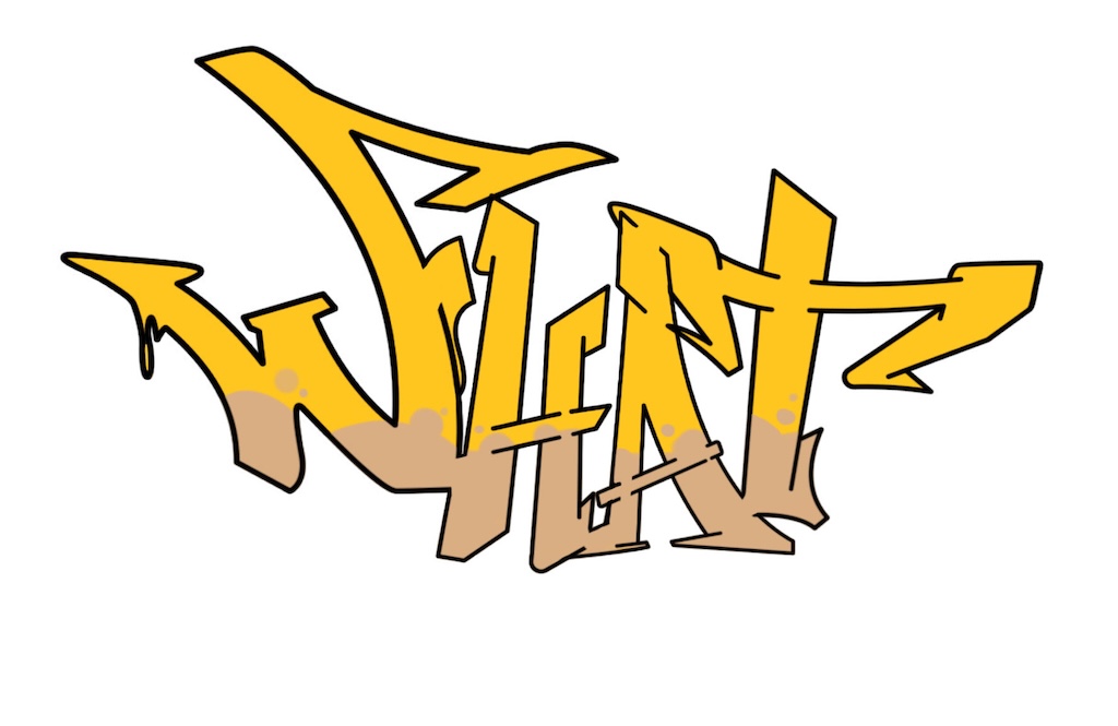 Step by step what Graffiti Drawing Guide Step 7 graphic