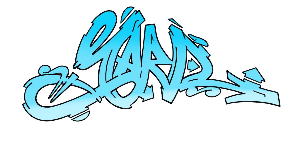 Step by step yard Graffiti Drawing Guide Step 7 graphic