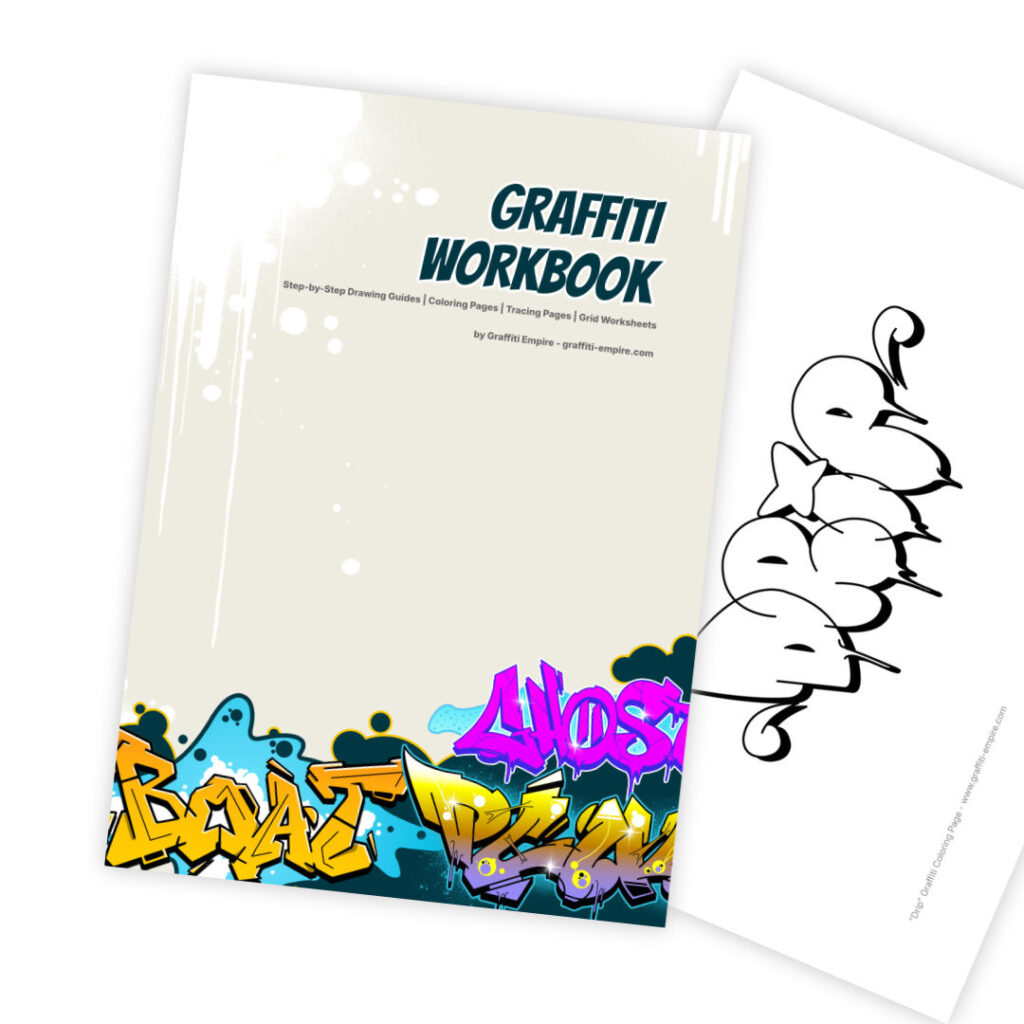 Graffiti Workbook von Graffiti Empire Mockup