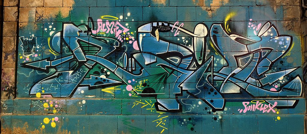 Wildstyle graffiti