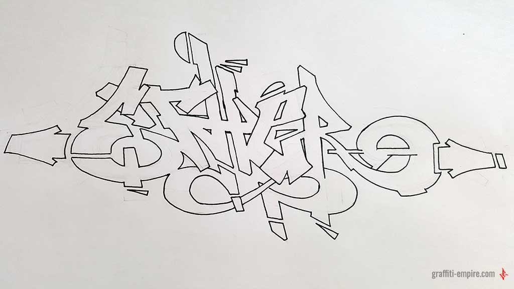 How To Draw Graffiti For Beginners In 7 Steps Graffiti Empire