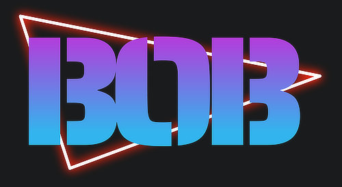 Bob Name Logo Graffiti Text Grafik