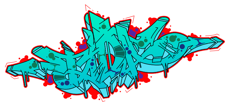 Tada digital graffiti sketch