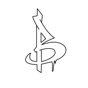 Graffiti Buchstabe B Tutorial - Schritt 5