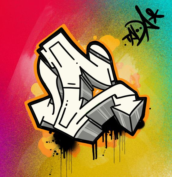 Graffiti Letter "C" inspirational images and tutorial Graffiti Empire