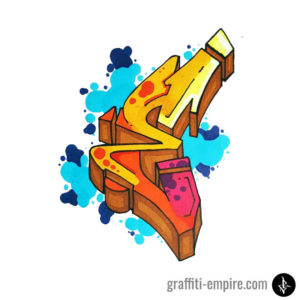 Graffiti Letter E Images In Different Styles Graffiti Empire