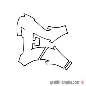 Graffiti Letter E Images In Different Styles Graffiti Empire