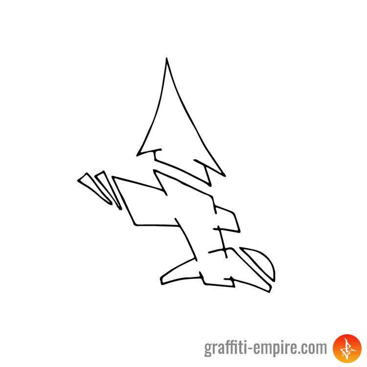 Semi-Wildstyle I Graffiti Letter