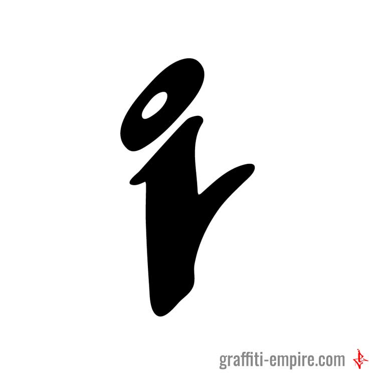  Graffiti  Letter I inspirational images and tutorial 