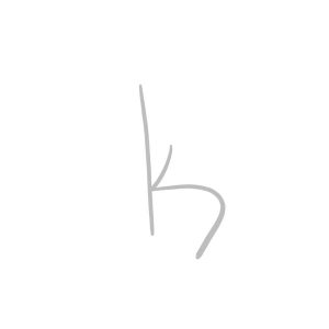How to draw graffiti letter K tutorial step 1 graphic