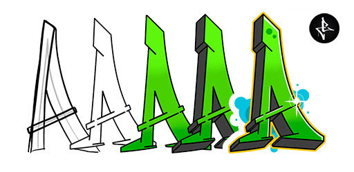 Graffiti Letters A Z Graffiti Alphabet Graffiti Abc Graffiti Empire