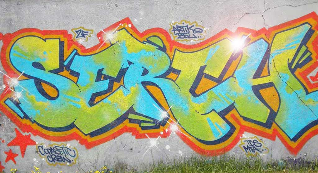 Simple Style Graffiti