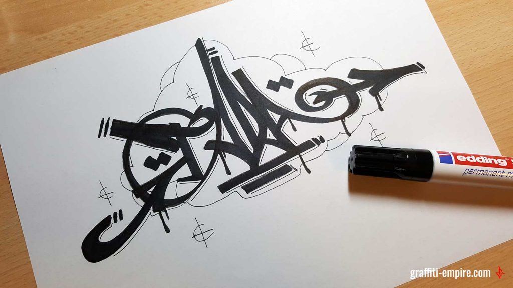 TADA Graffiti Tag by Graffiti Empire