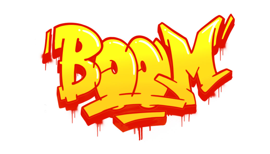 Boom Graffiti Sketching - Step 13 graphic