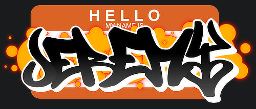 Jeremy Name Logo Graffiti Text Graphic