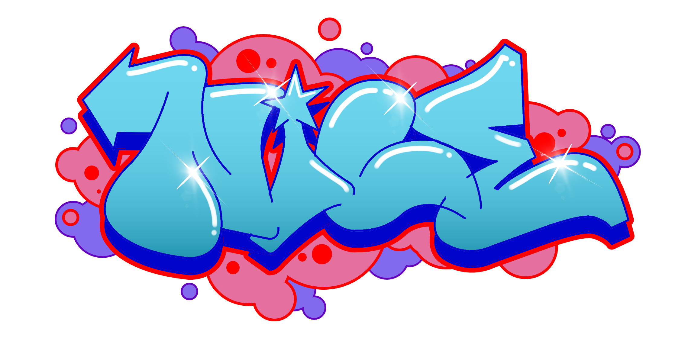 How to Draw “Nice” in Graffiti in 10 Steps
