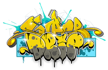Super Drip digital Graffiti graphic